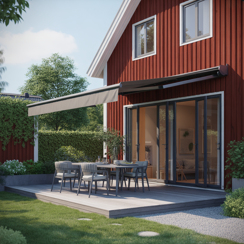 10.Fordelarna med att installera automatisk markis pa uteplatsen
