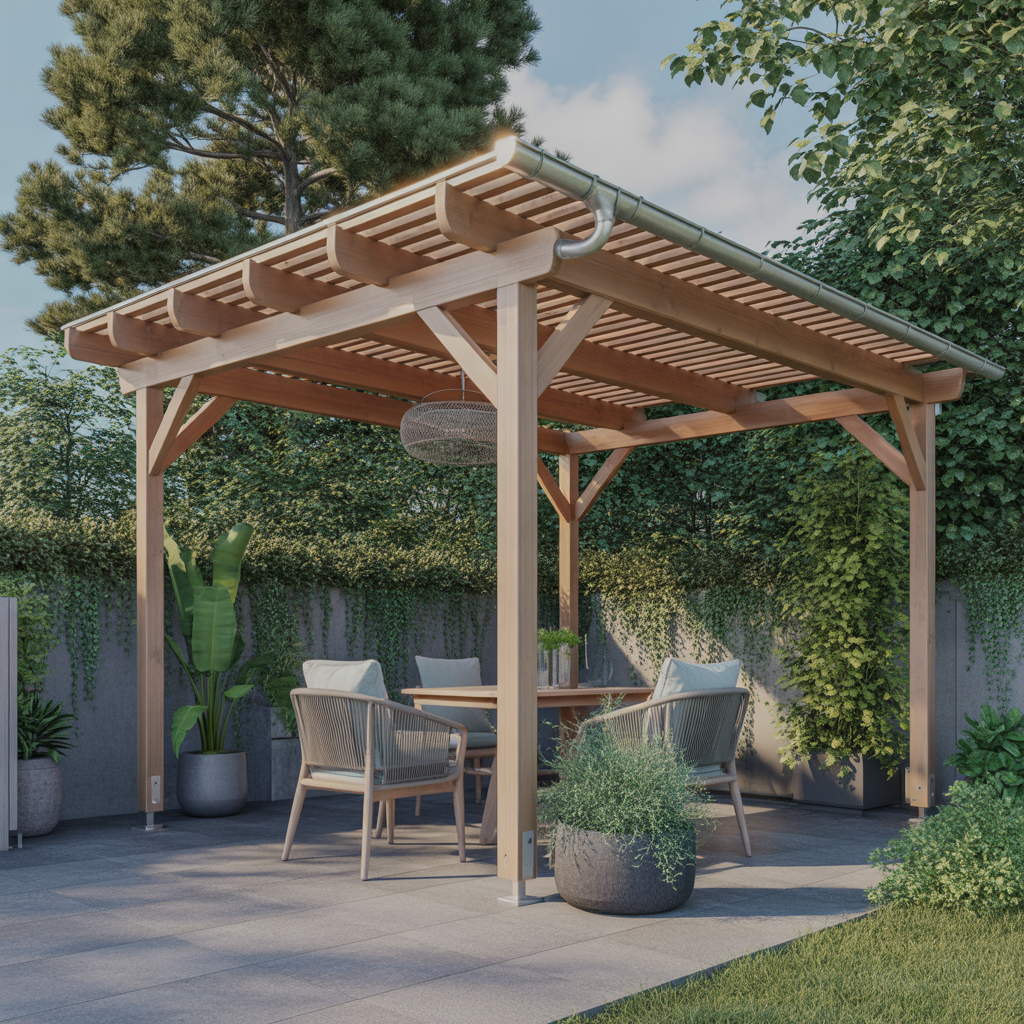 12.Hur du bygger en snygg och vadertalig pergola