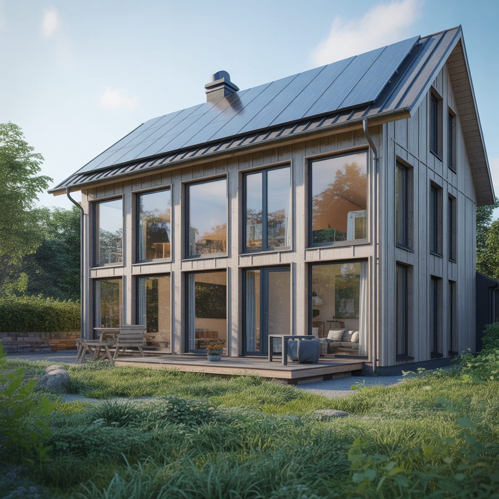 3.Hur skapar du en energieffektiv och hallbar husdesign
