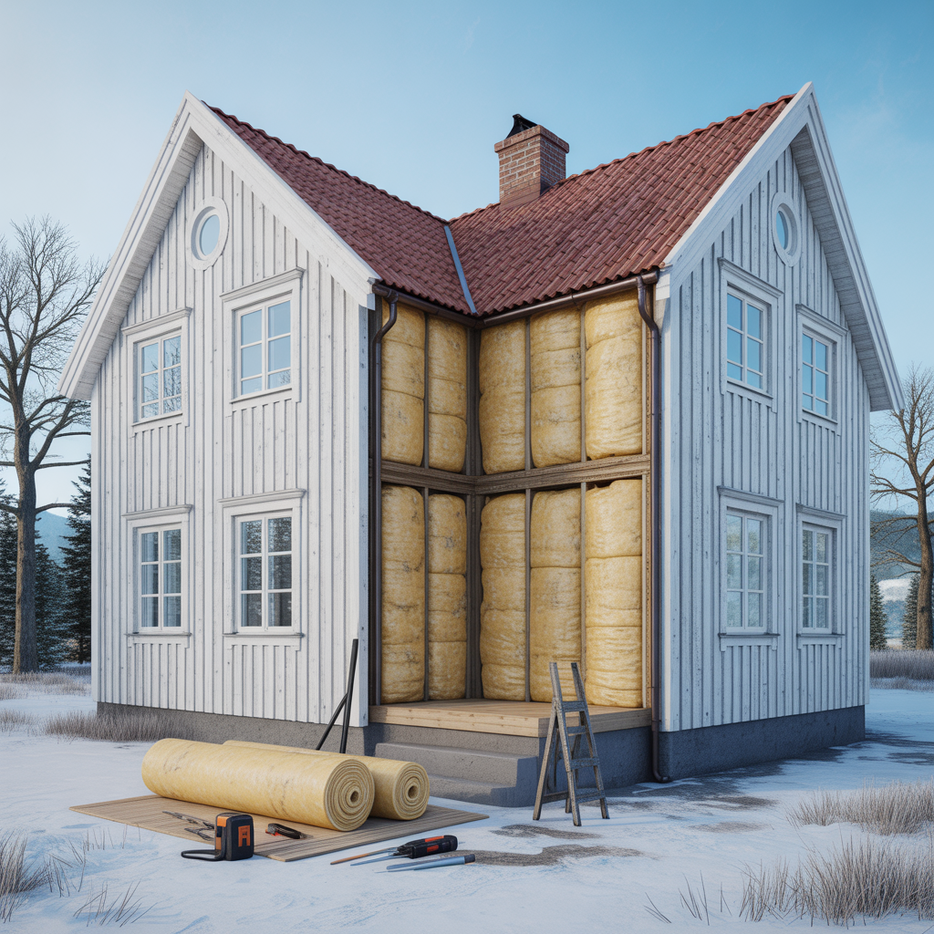 5.Hur isolerar du en aldre villa for att minska energiforlust