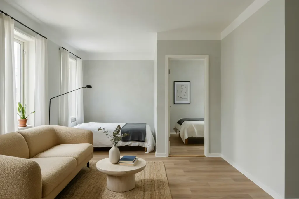 inv ndig totalrenovering av vardagsrum och sovrum i flogsta